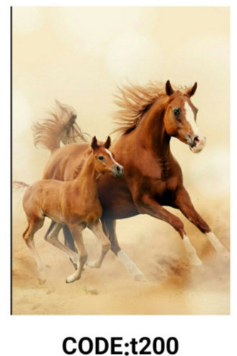 خرید ارزان فرشینه حیوانات فرشینه آفتاب کدT200مخمل شانل ترک استپدار