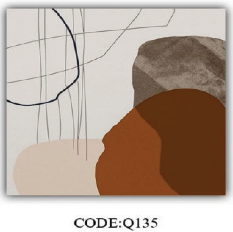 خرید ارزان فرشینه مینیمال فرشینه آفتاب کد Q135مخمل شانل ترک استپدار