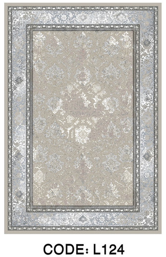 خرید ارزان فرشینه سنتی وینتیج فرشینه آفتاب کدL124مخمل شانل ترک استپدار