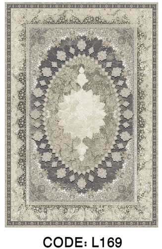 خرید ارزان فرشینه سنتی وینتیج فرشینه آفتاب کد L169مخمل شانل ترک استپدار