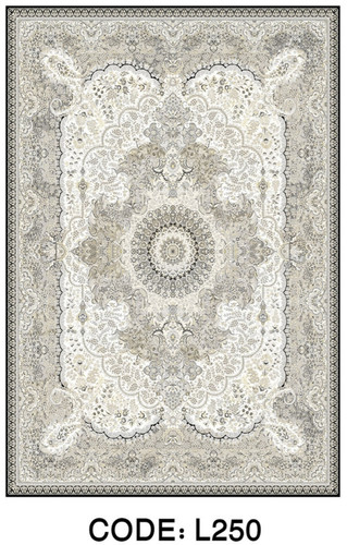 خرید ارزان فرشینه سنتی فرشینه آفتاب کد L250مخمل شانل ترک استپدار