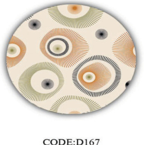 خرید ارزان فرشینه گرد ورساچه فرشینه آفتاب کدD167مخمل شانل ترک استپدار