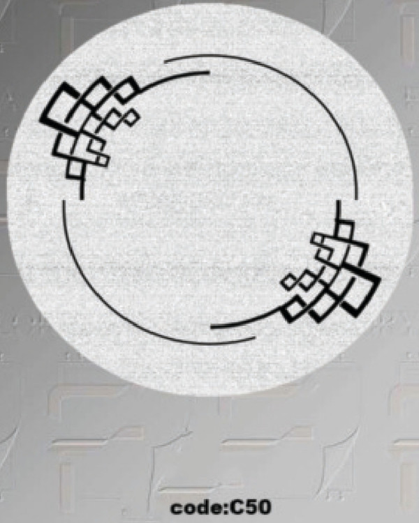 خرید ارزان فرشینه گرد فرشینه آفتاب کدC50مخمل شانل ترک استپدار