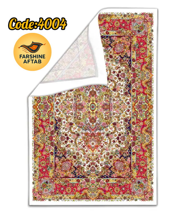 خرید ارزان روفرشی کشدار آفتاب اصفهان کد4004پارچه مخمل شانل صادراتی