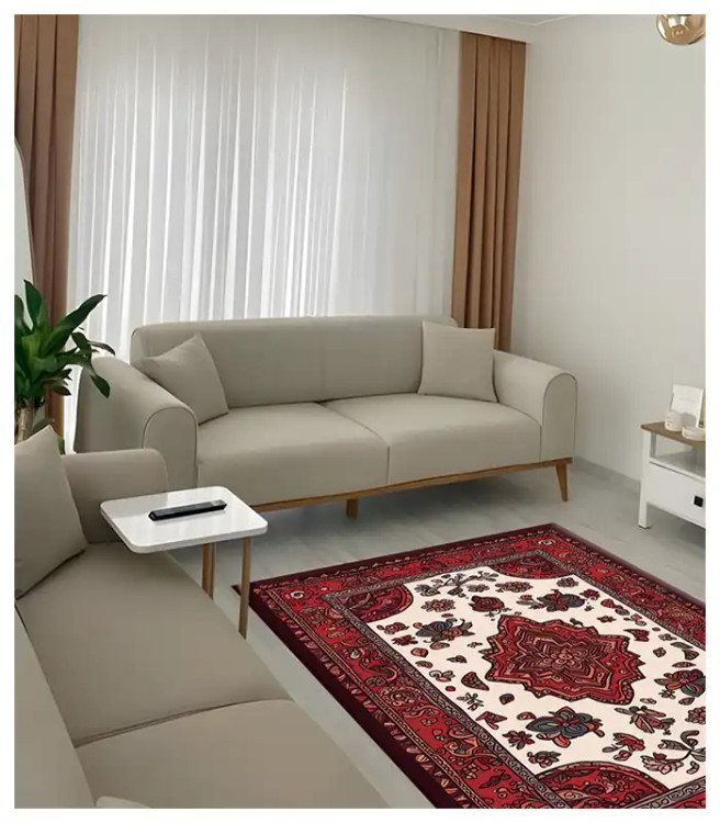 قیمت عالی روفرشی کشدار آفتاب اصفهان کد4006پارچه مخمل شانل صادراتی