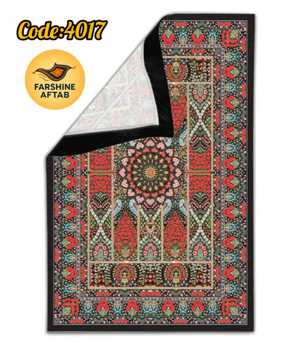 خرید ارزان روفرشی کشدار آفتاب اصفهان کد4017پارچه مخمل شانل صادراتی
