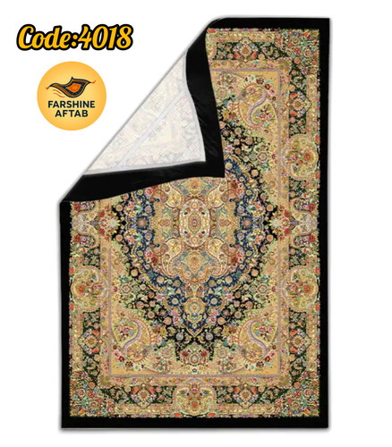 خرید ارزان روفرشی کشدار آفتاب اصفهان کد4018پارچه مخمل شانل صادراتی