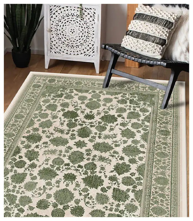 قیمت عالی روفرشی کشدار آفتاب اصفهان کد4124پارچه مخمل شانل صادراتی