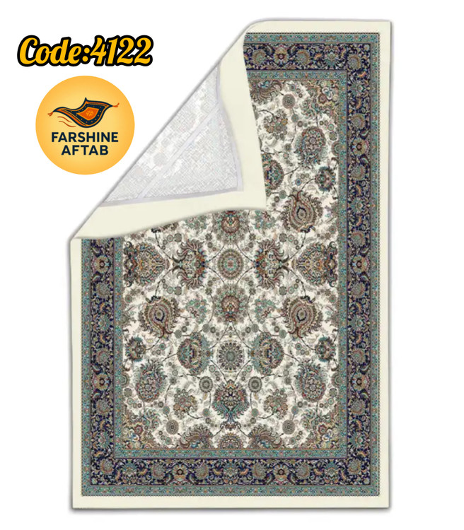 خرید ارزان روفرشی کشدار آفتاب اصفهان کد4122پارچه مخمل شانل صادراتی