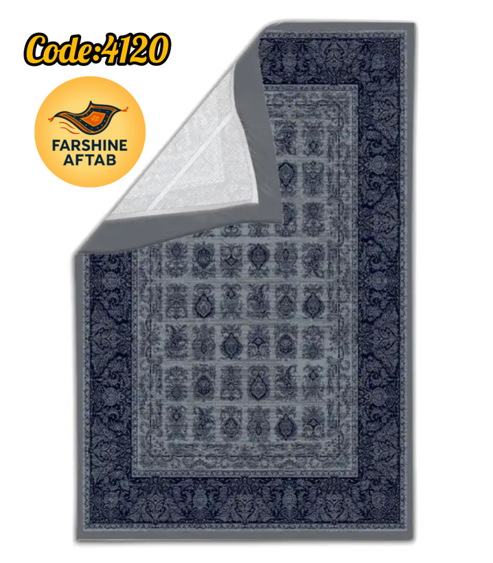 خرید ارزان روفرشی کشدار آفتاب اصفهان کد4120پارچه مخمل شانل صادراتی