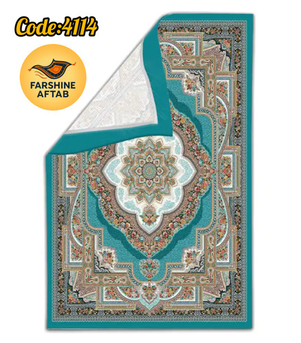 خرید ارزان روفرشی کشدار آفتاب اصفهان کد4114پارچه مخمل شانل صادراتی