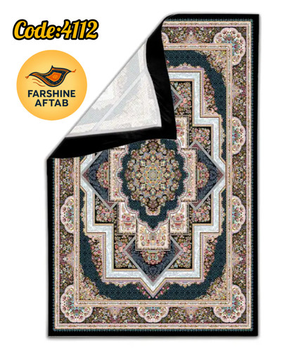 خرید ارزان روفرشی کشدار آفتاب اصفهان کد4112پارچه مخمل شانل صادراتی