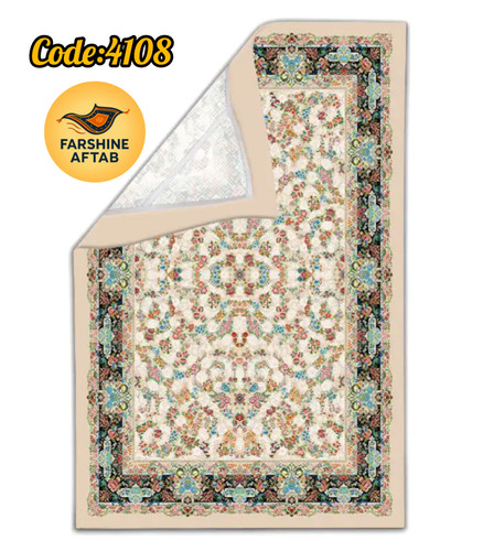 خرید ارزان روفرشی کشدار آفتاب اصفهان کد4108پارچه مخمل شانل صادراتی