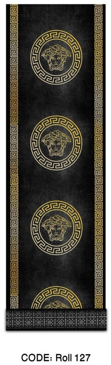 خرید ارزان فرش راهرو و کناره ورساچه فرشینه آفتاب کدRoll127مخمل شانل استپدار