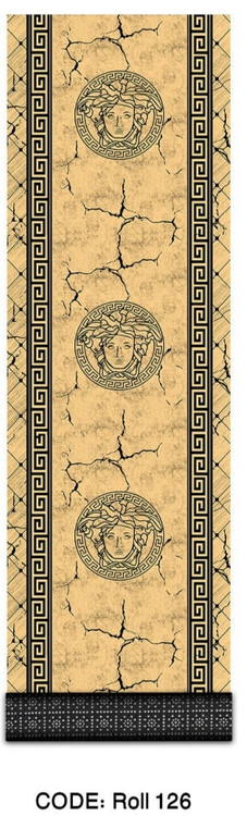 خرید ارزان فرش راهرو و کناره ورساچه فرشینه آفتاب کدRoll126مخمل شانل استپدار