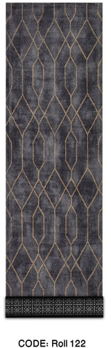 خرید ارزان فرش راهرو و کناره فرشینه آفتاب کدRoll122مخمل شانل استپدار