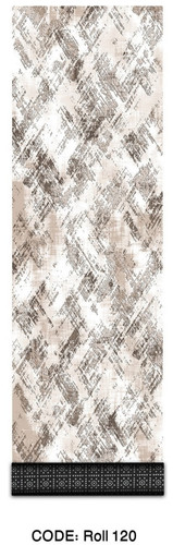 خرید ارزان فرش راهرو و کناره فرشینه آفتاب کدRoll120مخمل شانل استپدار