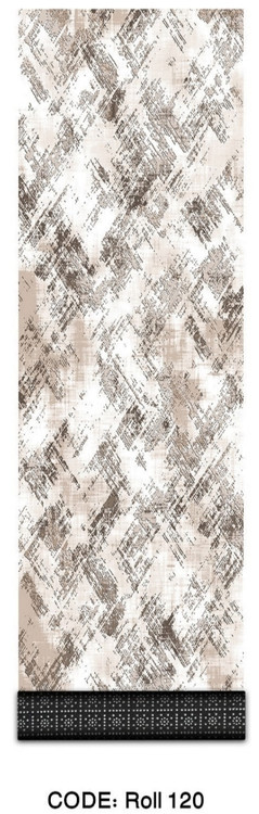 خرید ارزان فرش راهرو و کناره فرشینه آفتاب کدRoll120مخمل شانل استپدار