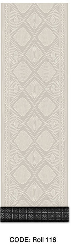 خرید ارزان فرش راهرو و کناره فرشینه آفتاب کدRoll116مخمل شانل استپدار