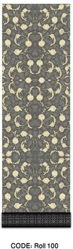 خرید ارزان فرش راهرو و کناره فرشینه آفتاب کدRoll100مخمل شانل استپدار