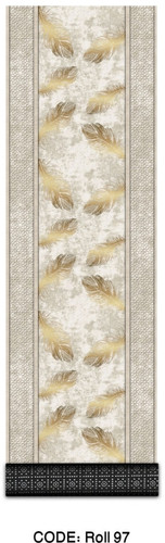 خرید ارزان فرش راهرو و کناره فرشینه آفتاب کدRoll97مخمل شانل استپدار