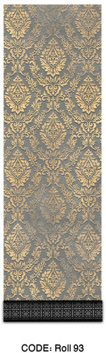 خرید ارزان فرش راهرو و کناره فرشینه آفتاب کدRoll93مخمل شانل استپدار