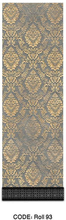 خرید ارزان فرش راهرو و کناره فرشینه آفتاب کدRoll93مخمل شانل استپدار