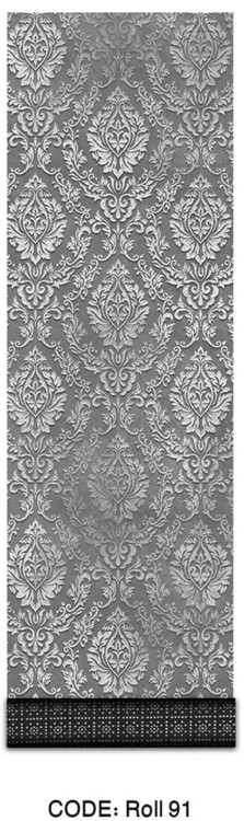 خرید ارزان فرش راهرو و کناره فرشینه آفتاب کدRoll91مخمل شانل استپدار