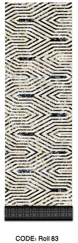 خرید ارزان فرش راهرو و کناره فرشینه آفتاب کدRoll83مخمل شانل استپدار