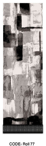 خرید ارزان فرش راهرو و کناره فرشینه آفتاب کدRoll77مخمل شانل استپدار