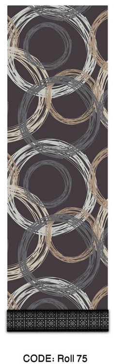 خرید ارزان فرش راهرو و کناره فرشینه آفتاب کدRoll75مخمل شانل استپدار