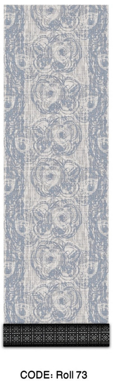 خرید ارزان فرش راهرو و کناره فرشینه آفتاب کدRoll73مخمل شانل استپدار