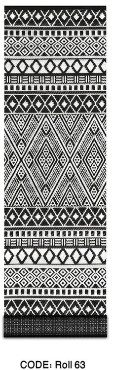 خرید ارزان فرش راهرو و کناره فرشینه آفتاب کدRoll63مخمل شانل استپدار