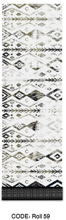 خرید ارزان فرش راهرو و کناره فرشینه آفتاب کدRoll59مخمل شانل استپدار