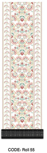 خرید ارزان فرش راهرو و کناره فرشینه آفتاب کدRoll55مخمل شانل استپدار