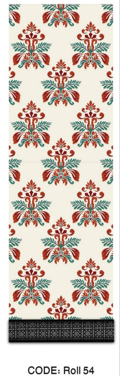 خرید ارزان فرش راهرو و کناره فرشینه آفتاب کدRoll54مخمل شانل استپدار