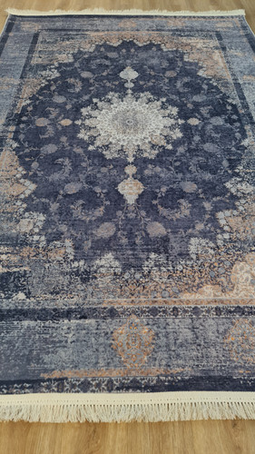 خرید ارزان فرشینه ترنجدار فرشینه آفتاب کدL560مخمل شانل استپدار