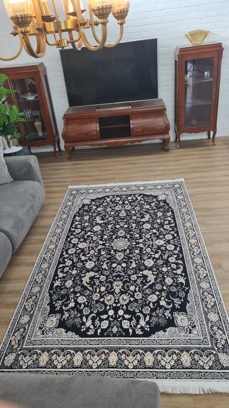 خرید ارزان فرشینه آفتاب کدU63مخمل شانل استپدار