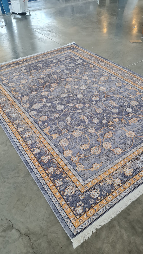 خرید ارزان فرشینه آفتاب کدL480مخمل شانل استپدار