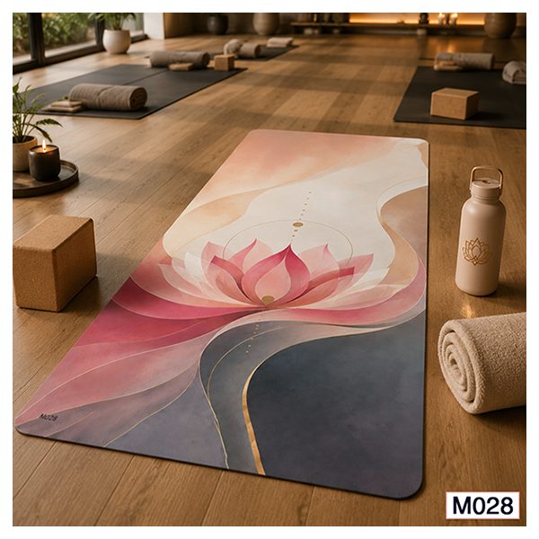 مت یوگا مخمل شانل فرشینه آفتاب کد M028