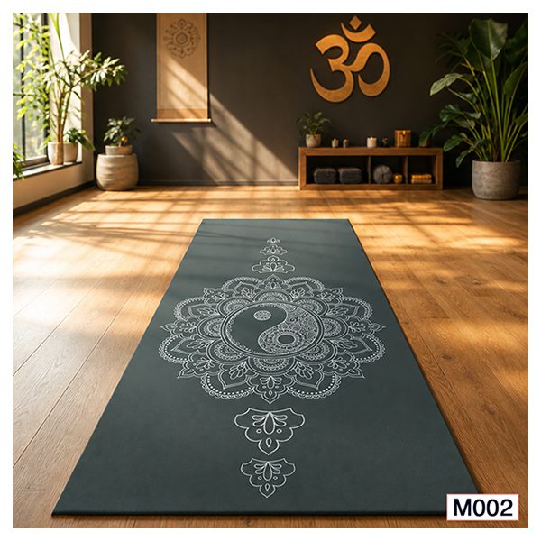 مت یوگا مخمل شانل فرشینه آفتاب کد M002