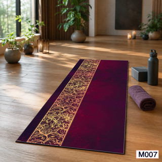مت یوگا مخمل شانل فرشینه آفتاب کد M007