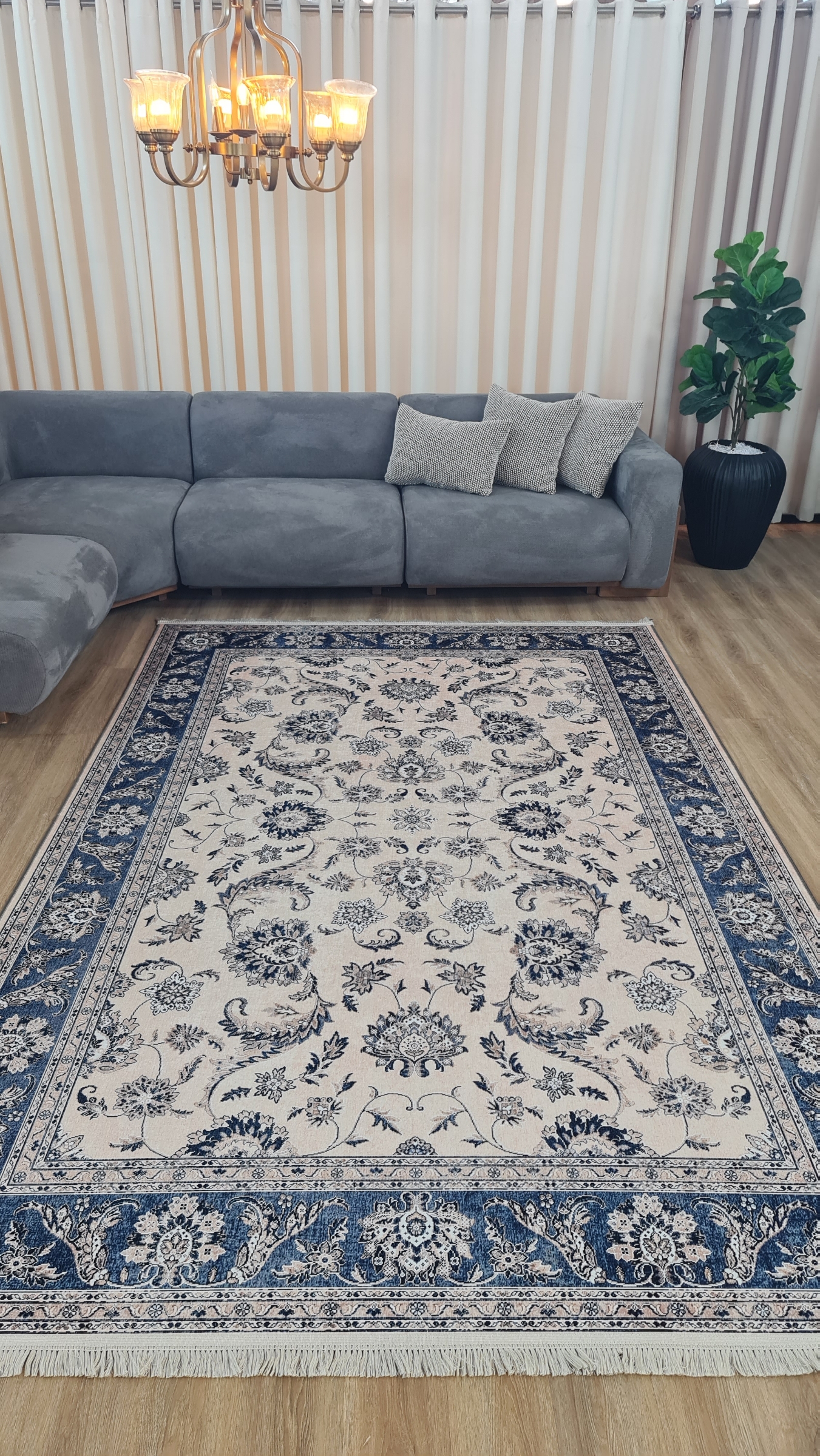 فرشینه آفتاب  کدU496مخمل شانل استپدار