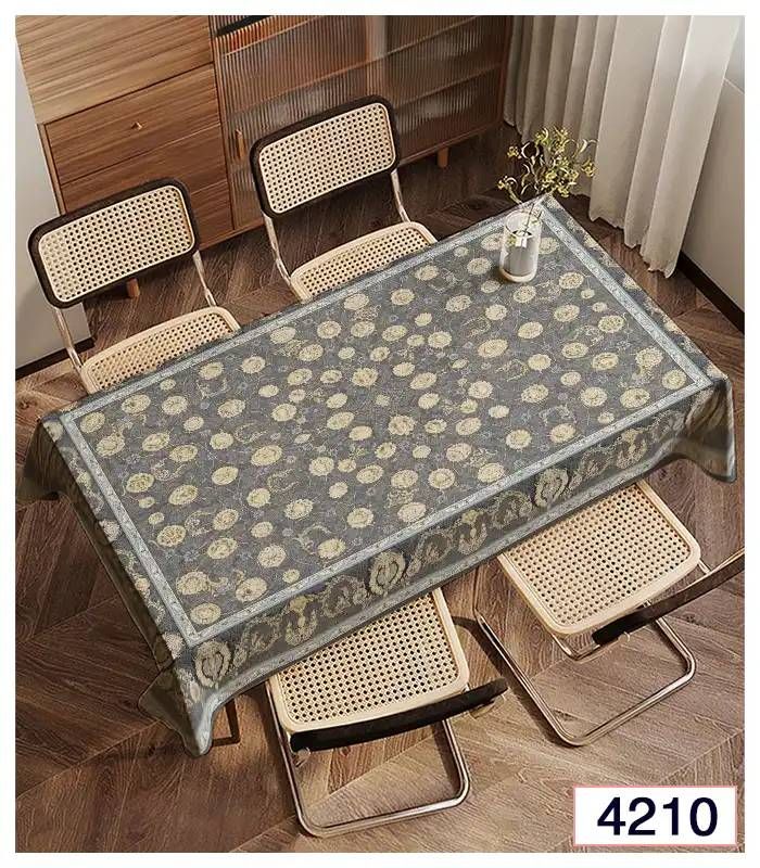 رومیزی و زیر سفره مخمل برند فرشینه آفتاب کد4210