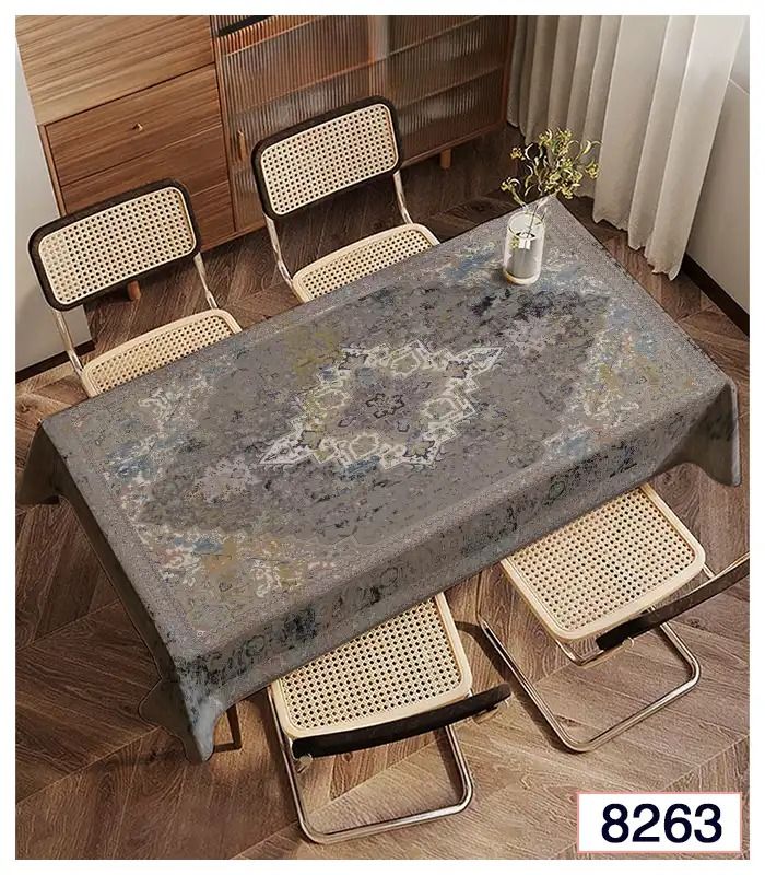 رومیزی و زیر سفره مخمل برند فرشینه آفتاب کد8263