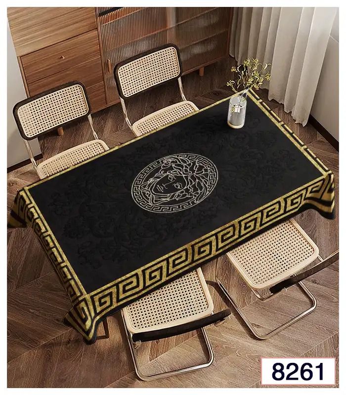 رومیزی و زیر سفره مخمل برند فرشینه آفتاب کد8261