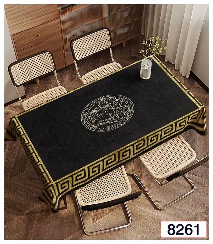 رومیزی و زیر سفره مخمل برند فرشینه آفتاب کد8261
