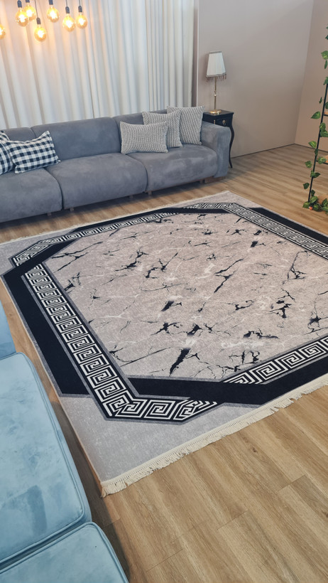 فرشینه ورساچه فرشینه آفتاب کد D04مخمل شانل استپدار