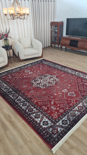 خرید ارزان فرشینه لاکی فرشینه آفتاب کدU116مخمل شانل ترک استپدار