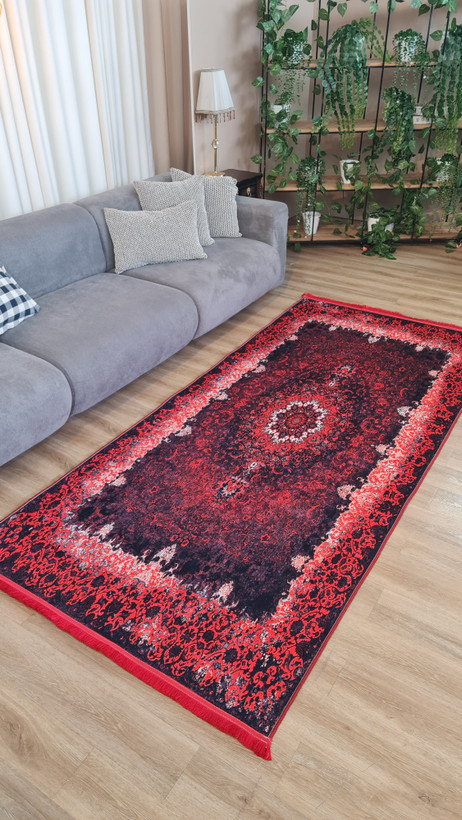 فرشینه آفتاب لاکی کدL815مخمل شانل استپدار
